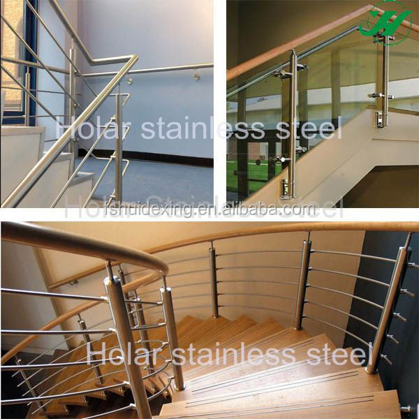 2022 tubi e tubi di binario per balcone per balcone di corrimano in acciaio inossidabile specchio