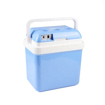 24L Cool Box: Factory Price AC DC Car Cooler & Warmer Fridge 12V
