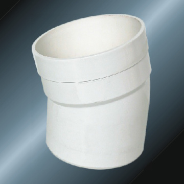 PVC Fitting of 15 Degree Elbow for Drainage