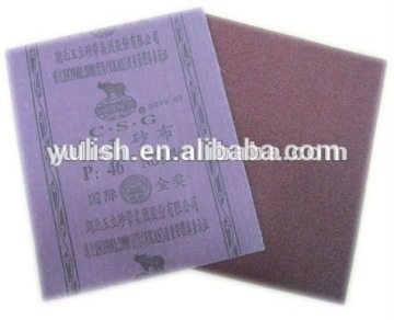 resin bond abrasive sanding cloth