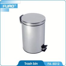 FUAO Skillful manufacture white trash can