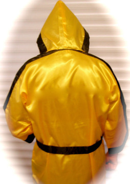 hooded mens boxing robe