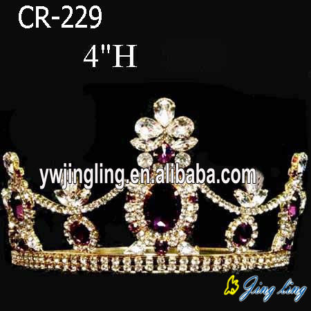 Flower Beauty Queen Crown Full Round