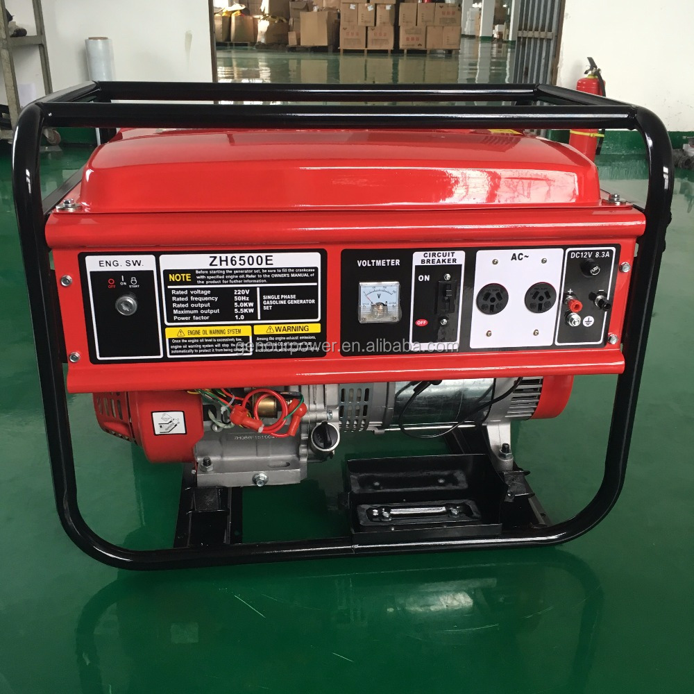 Gasoline Small Generator 5kw 3 Phase Genset Generator Small Genset