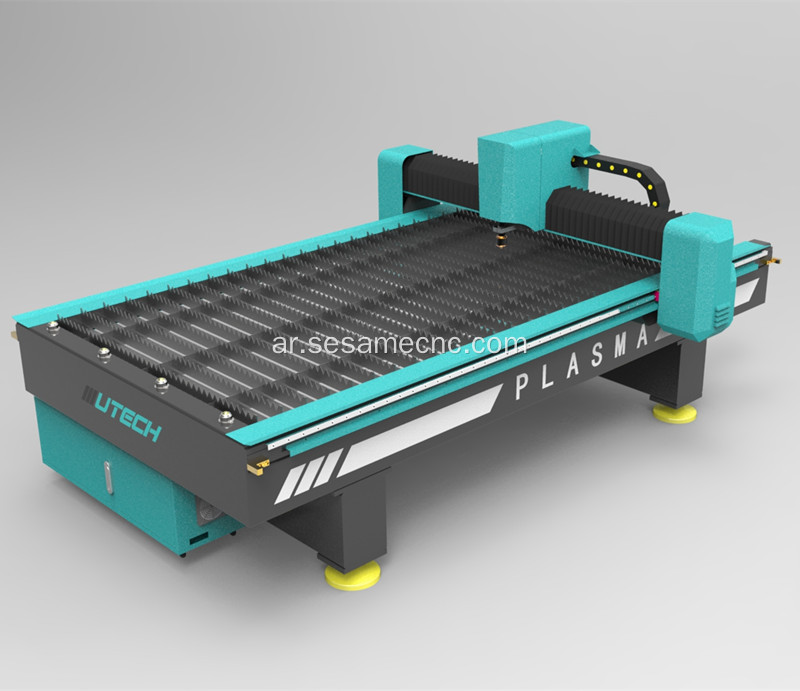 1500 * 3000mm باستخدام الحاسب الآلي آلة قطع البلازما للمعادن