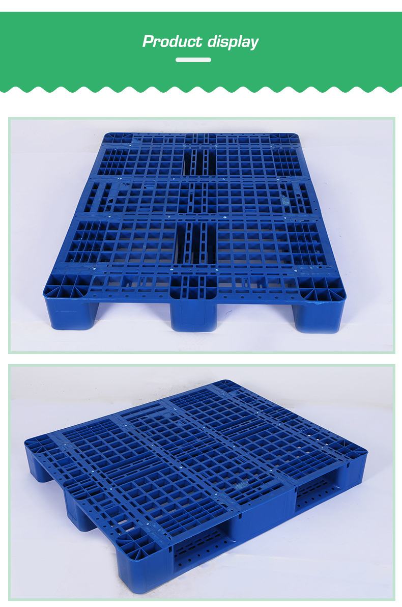 1200*1000*150 mm High Quality HDPE Heavy Duty Pallet Single Faced plastic euro pallet