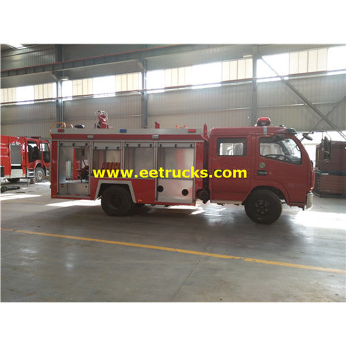 4 CBM Water DFAC Fire Fighting Trucks