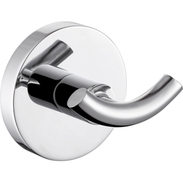 Wall Brass Double Robe Hook