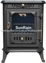 cast iron stove (http://www.sunrainstoves.com/)