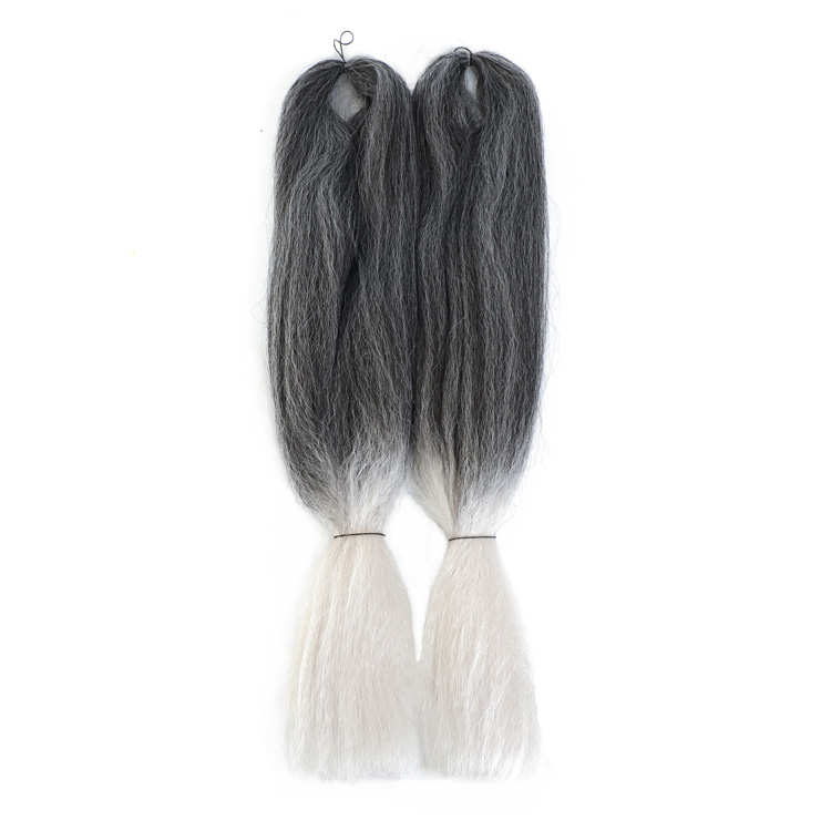 Hot Selling Weave Hair Gradual Change Kanekalon Fiber Synthetic Jumbo Braid Color