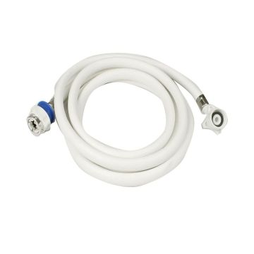 Manguera flexible de ducha de baño de PVC blanca larga