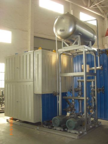 Electric Wood Fired Hot Oil Boiler