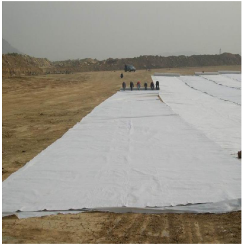 ความแข็งแรงสูง pp/pet nonwoven geotextile