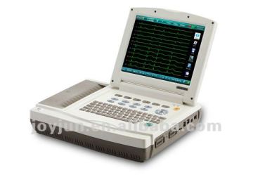 Large LCD digetal ECG with CE approved