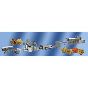pellet/chips/extruder frying food processing line