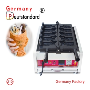 Taiyaki ice cream maker machine waffle maker machine with CE