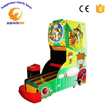 High quality bowling arcade lottery ticket game machine mini bowling machine for sale