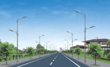 8m Double Bracket Arm Lighting Mast