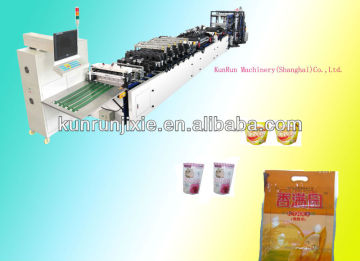 zipper standing bag machine