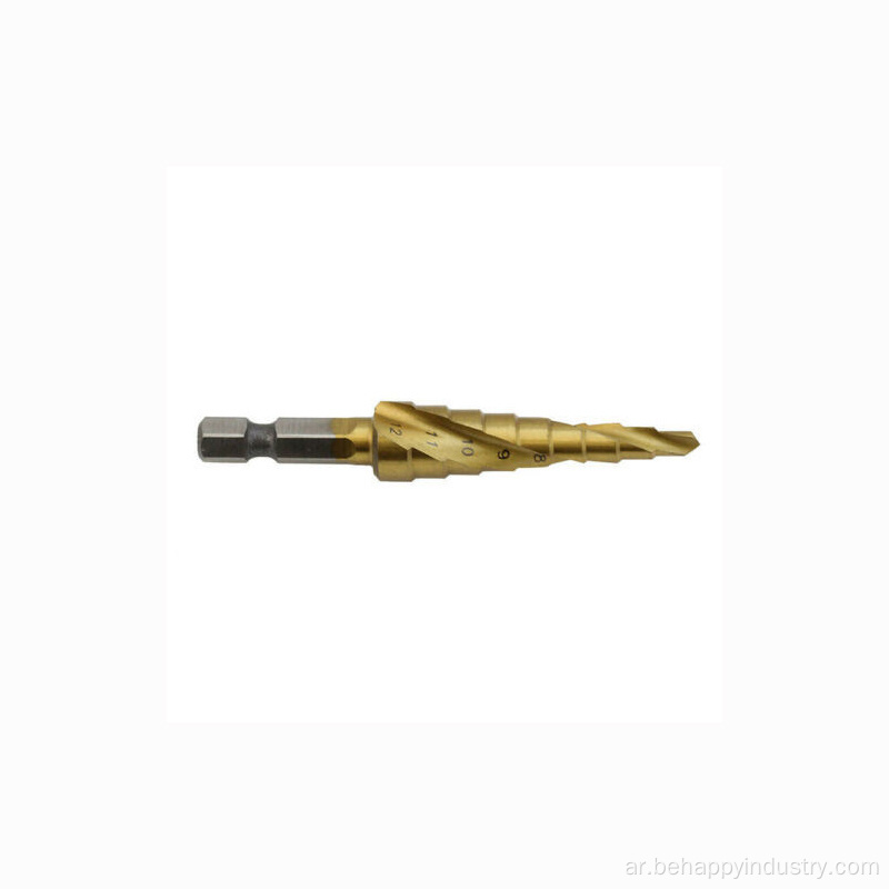 HSS Spiral Flute Step Stev Drill Bet