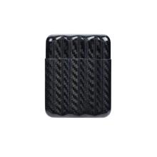 4 tubes Carbon fiber humidor