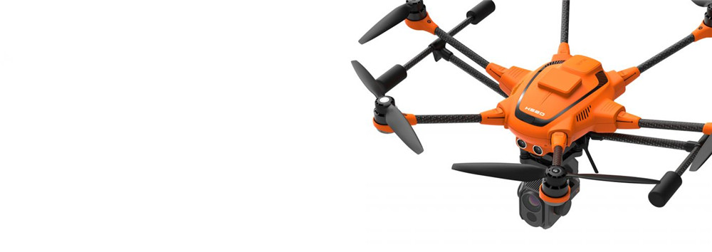 Yuneec Typhoon H520 Hexacopter UAV Photography drone for law enforcement, search and rescue, security etc