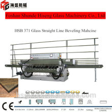 HSB 371PLC Glass Straight Line Beveling edging machine