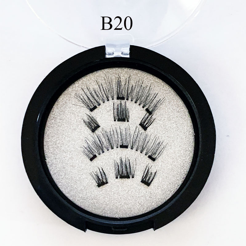 Magnetic Eyelashes With Round Box