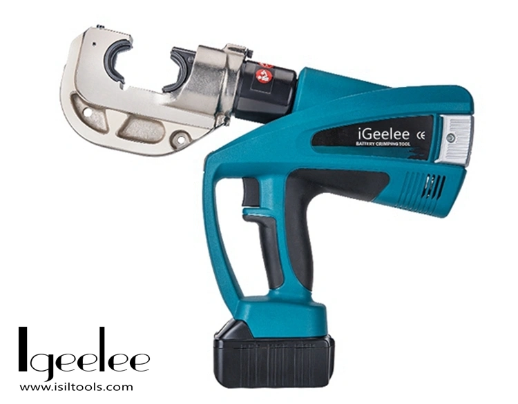 Igeelee Bz-400 Battery Powered Hydraulic Cable Lug Crimping Tool 16mm to 400mm