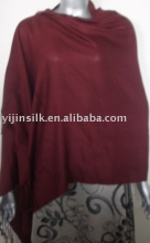 plain color pashmina shawl 004