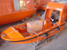 Open type marine rescue boat