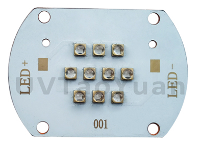 Hot sale high power 365nm 385nm 395nm 405nm 25W cost-effective UV led chip array module