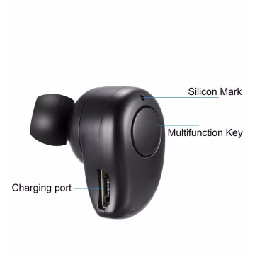 Mini stereo bluetooth earphone in ear headset