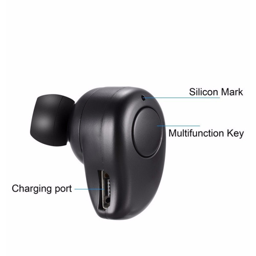 Mini auricular bluetooth estéreo en auriculares