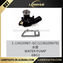 1136109670 1-13610967-GC 6BG1 WATER PUMP AUTO WATER PUMP