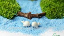 CY310 micro DIY home decor dolphin decoration