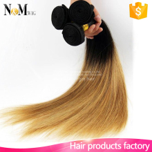 New product Silky Straight Wave hair three tone ombre brazilian hair