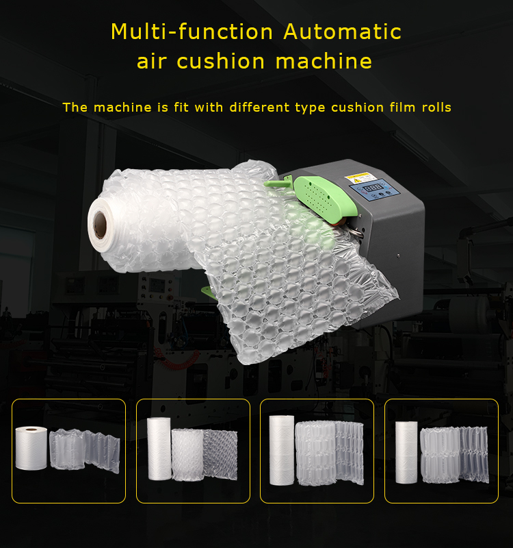 Packaging Machine Air Fill Automatic Air Bubble Cushion Wrap Bag Machine Air Pillow machinery