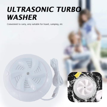 Travel Vibration Laundry Cleaner Washer Mini Ultrasonic Turbine Washing Machine Turbines Washer Convenient Laundry