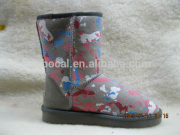 winter sheepskin snow boots