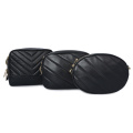 Sac en cuir Sleep Modern Sac cadeau noir