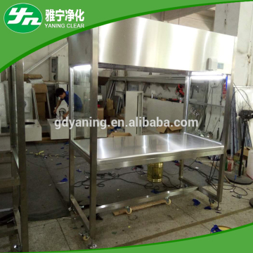 cleanroom portable clean work bench for lcd