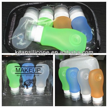 silicone travel bottles travel containers for toiletries travel acessories