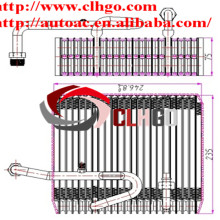 Auto ac condenser evaporator/auto evaporator coil for I SUZU DECA