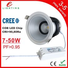 Dimmable Recessed COB LED Downlight