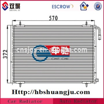 ac condenser for auto air conditioning system