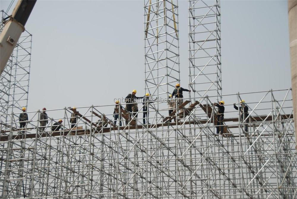 Ringlock Scaffolding system for Civil Buildings Q235 Material