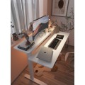 Double tabletop standing desk