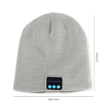 Fone de ouvido sem fio quente com gorro para música fone de ouvido