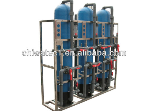 Chiwatec activated carbon filter as water pre-treatment system